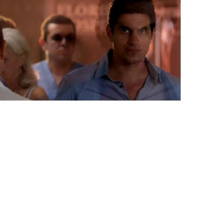 Mike Guzman still shot from Burn Notice episode titled Square One