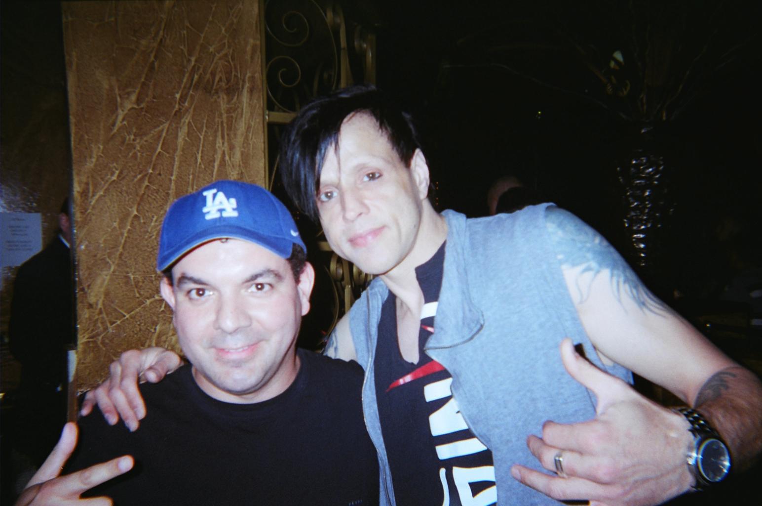 Mike Guzman and Jay Gordon from the band Orgy