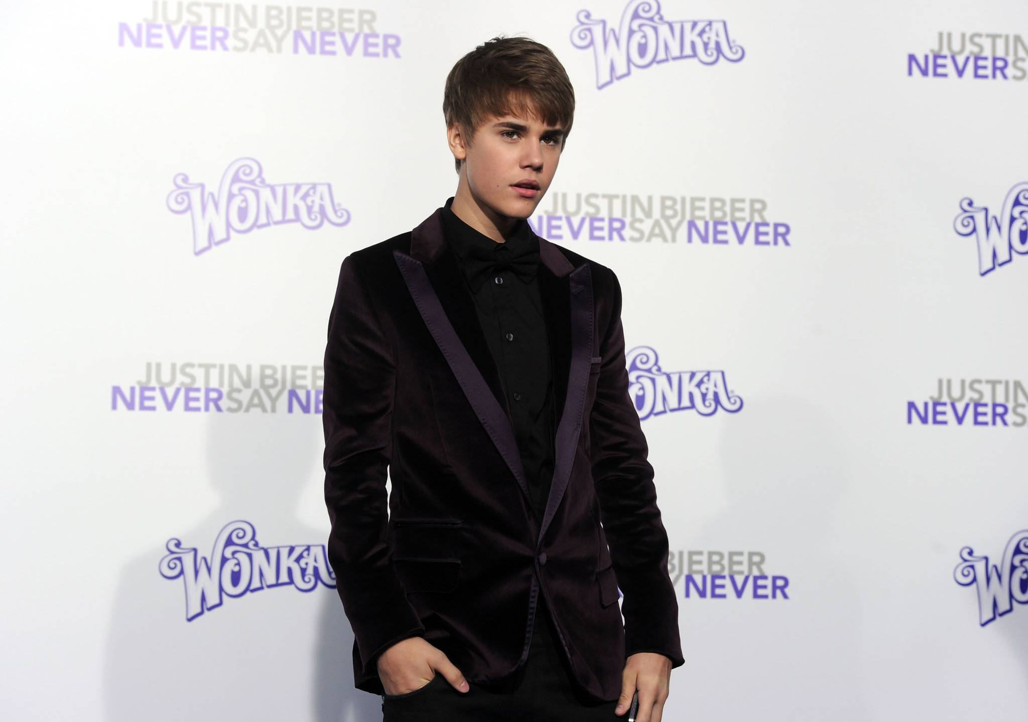 Justin Bieber at event of Justin'as Bieber'is: niekada nesakyk niekada (2011)