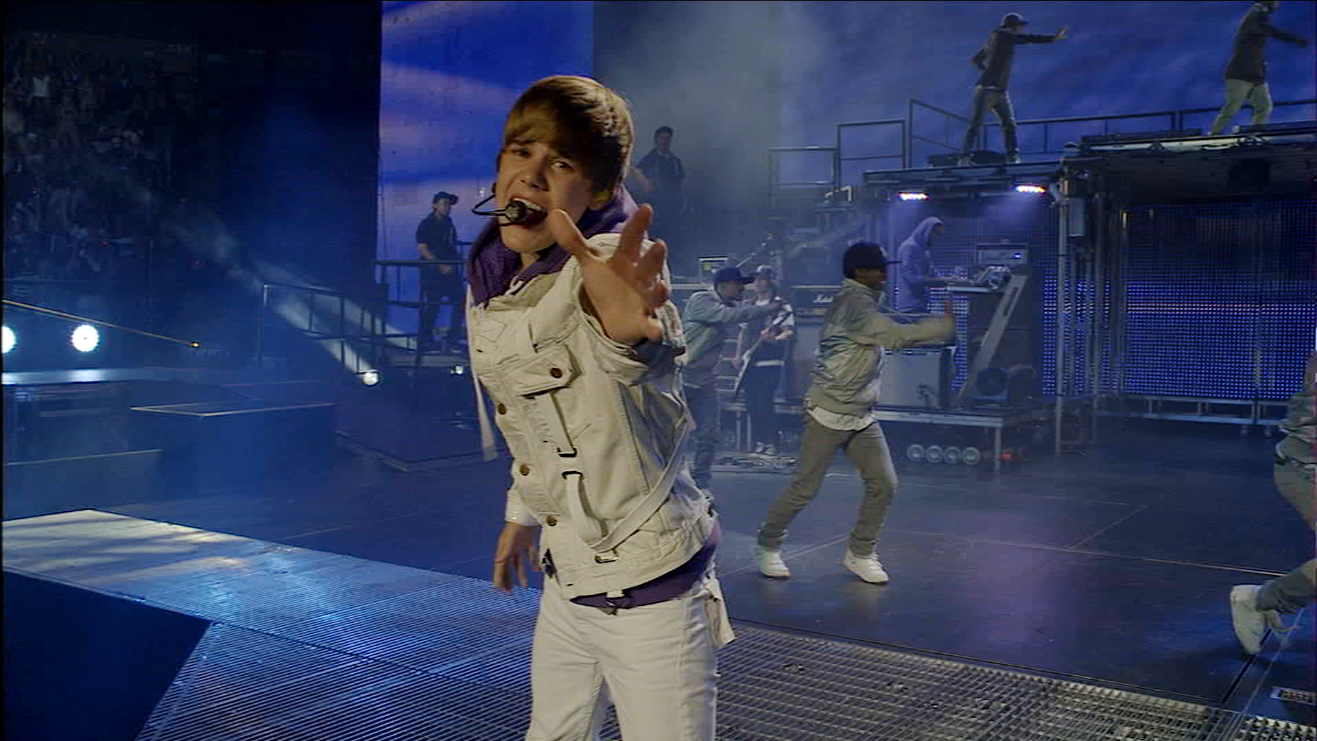 Still of Justin Bieber in Justin'as Bieber'is: niekada nesakyk niekada (2011)