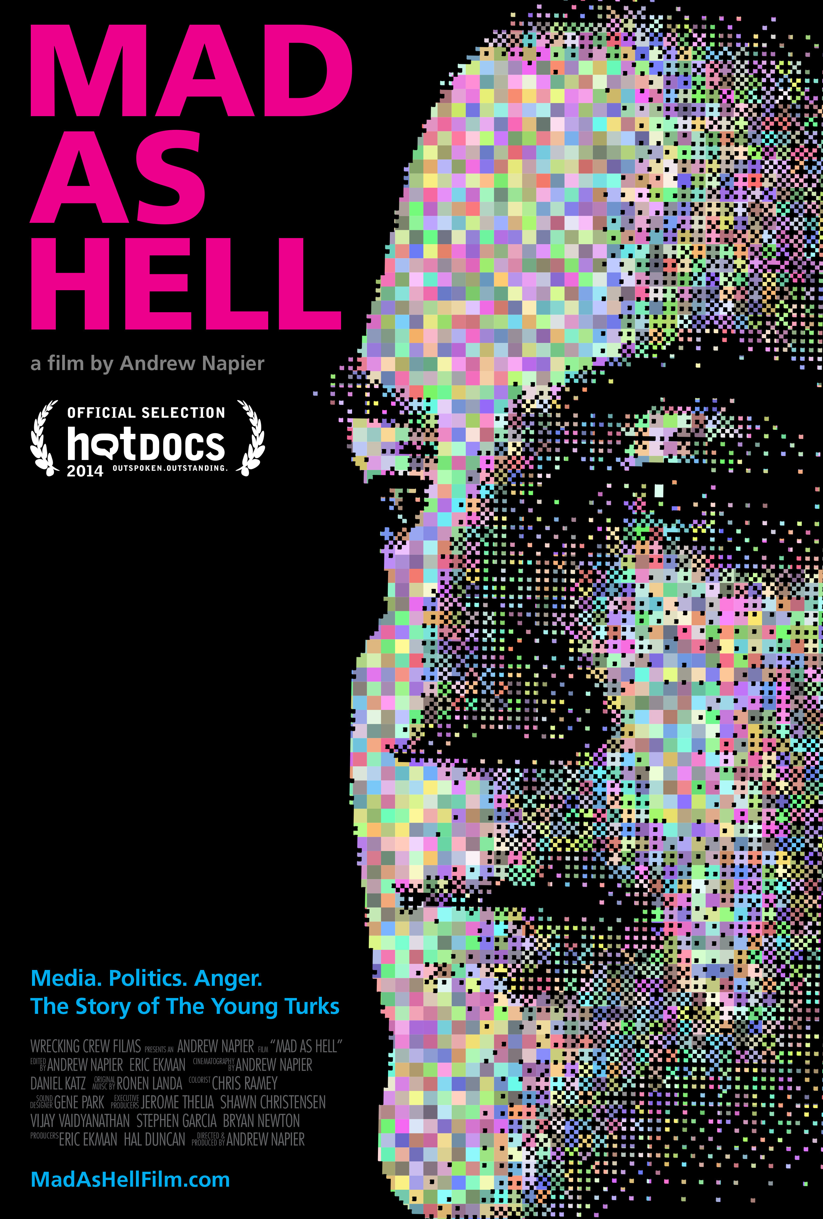 First poster of 'Mad As Hell' for the Hot Docs World Premiere.
