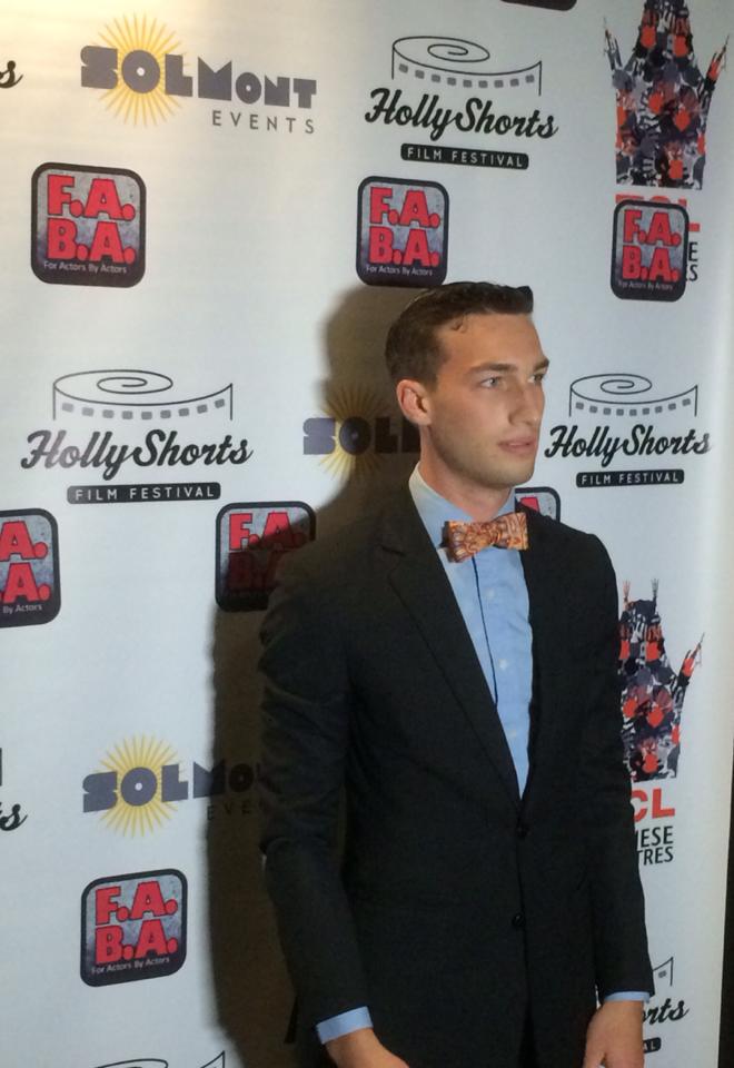 Kyle Horne at a Red Carpet premier at the Holly Shorts at the TCL Chinese Theatre Hollywood.