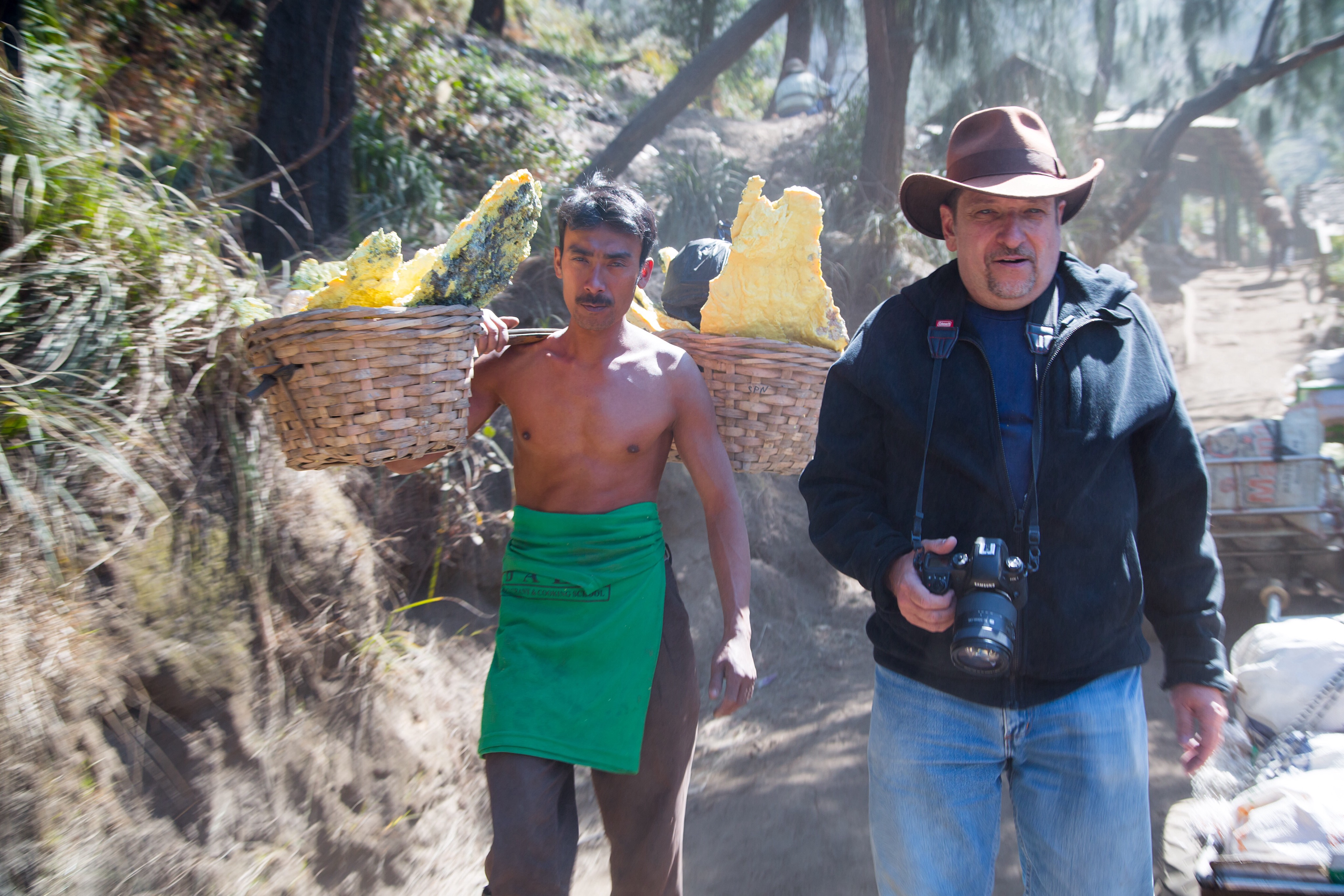 Al Caudullo On Location Kawah Ijen East Java Indonesia