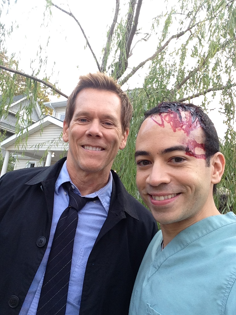 Kevin Bacon and Juan Carlos Infante in 