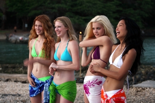 Still of Nicole Arianna Fox, Erin Wagner, Jenn An and Laura Kirkpatrick in America's Next Top Model (2003)