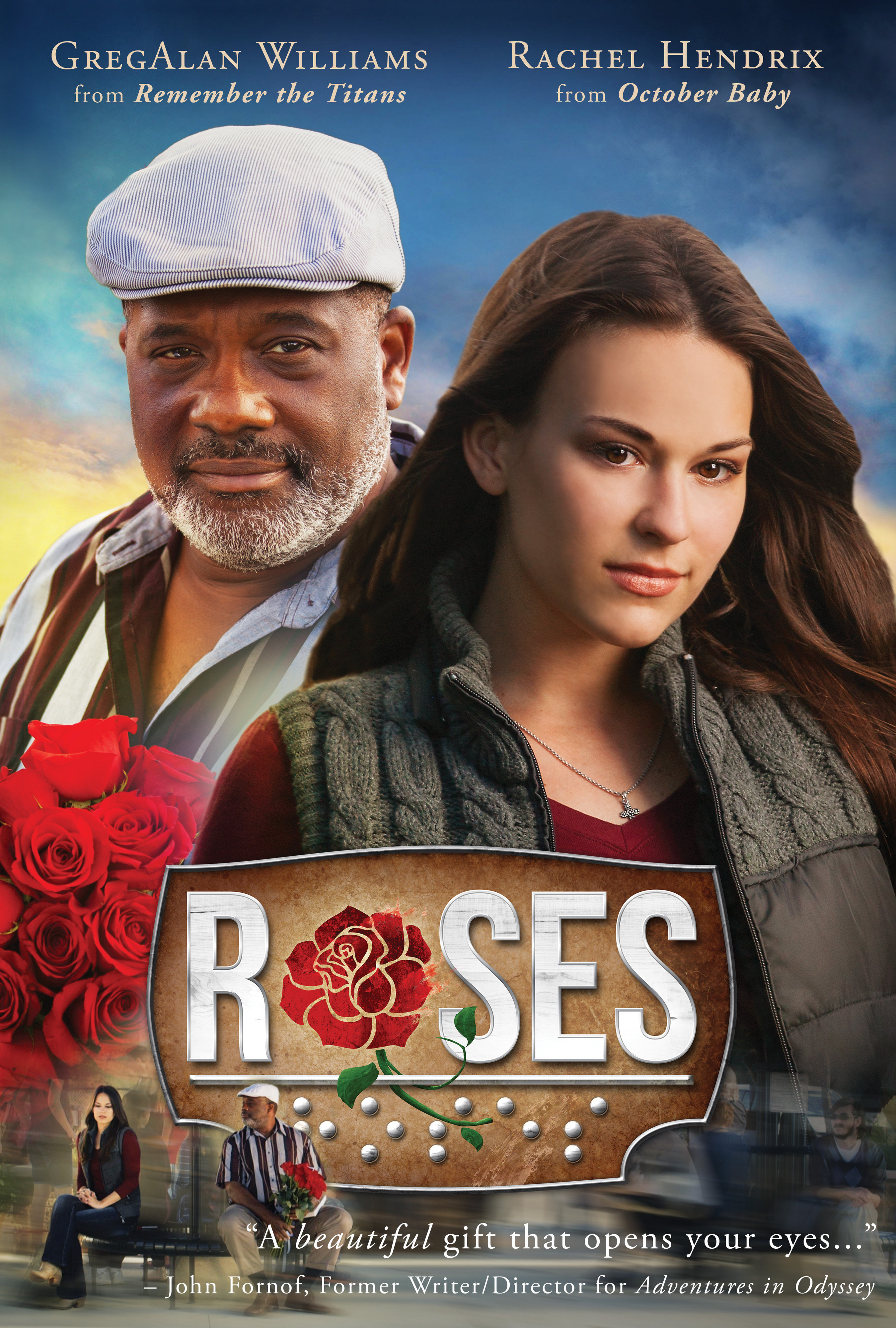 Gregory Alan Williams and Rachel Hendrix in Roses (2014)