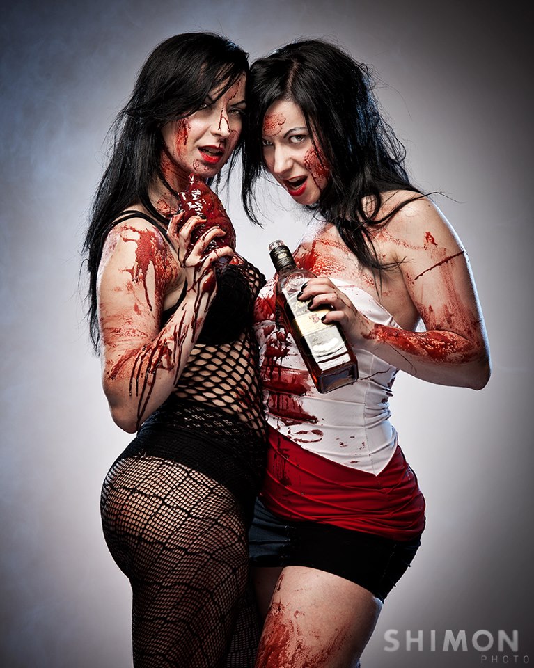 Jen and Sylvia Soska, the Twisted Twins.