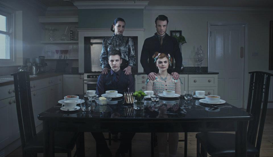 Still of Will Payne, Rupert Evans, Kate Magowan and Gwyneth Keyworth in Elfie Hopkins