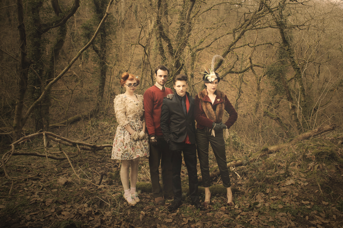 Still of Will Payne, Rupert Evans, Kate Magowan and Gwyneth Keyworth in Elfie Hopkins