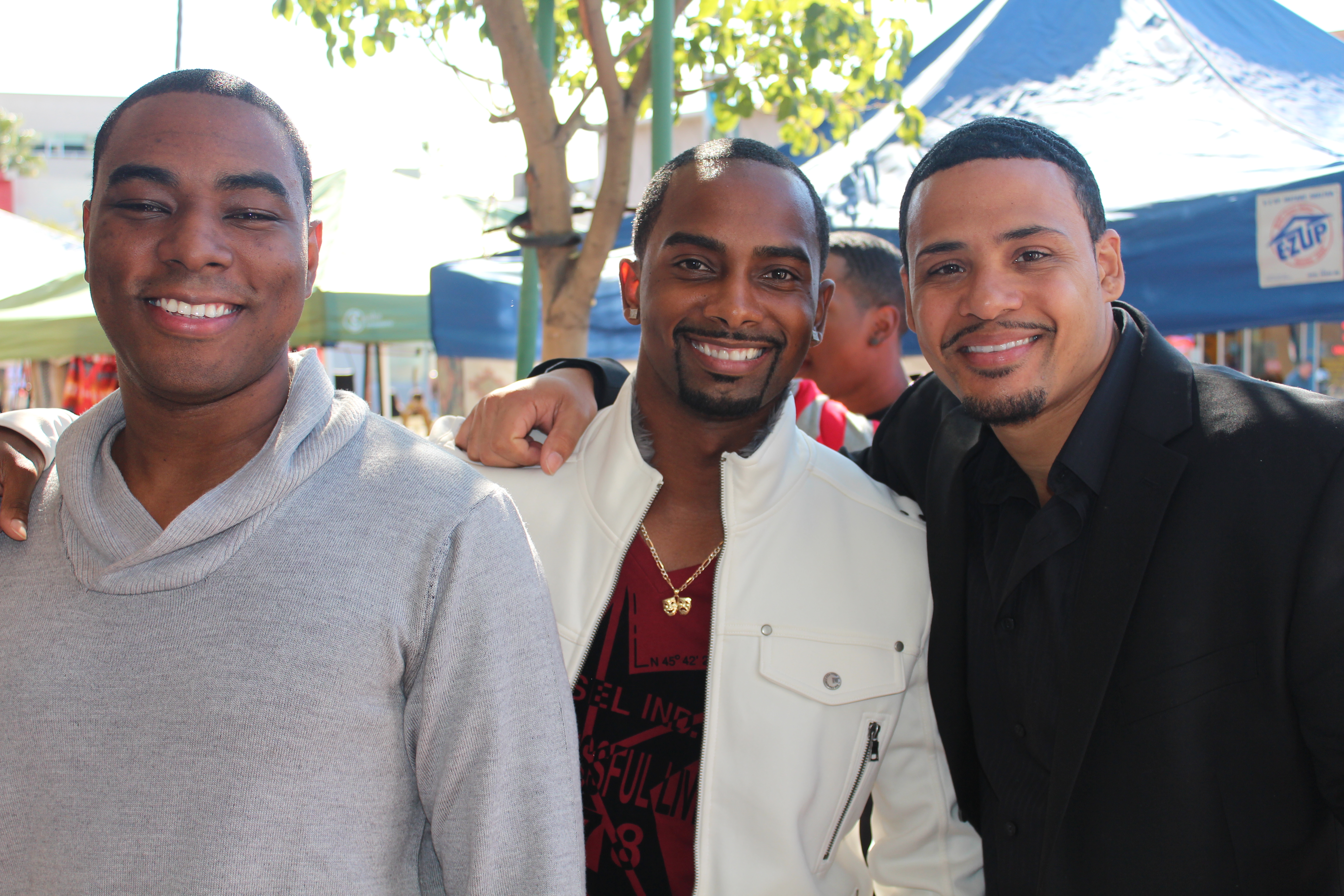 Love Triangle Movie Screening with Byron Smith, Markiss McFadden and Cardell Jackson.