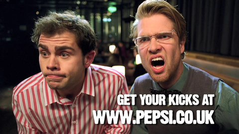 Still image from Pepsi Max commercial