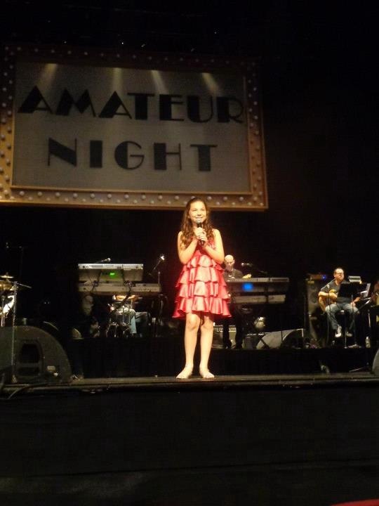 Rebecca performing at The Apollo Amateur night, 9/11/12
