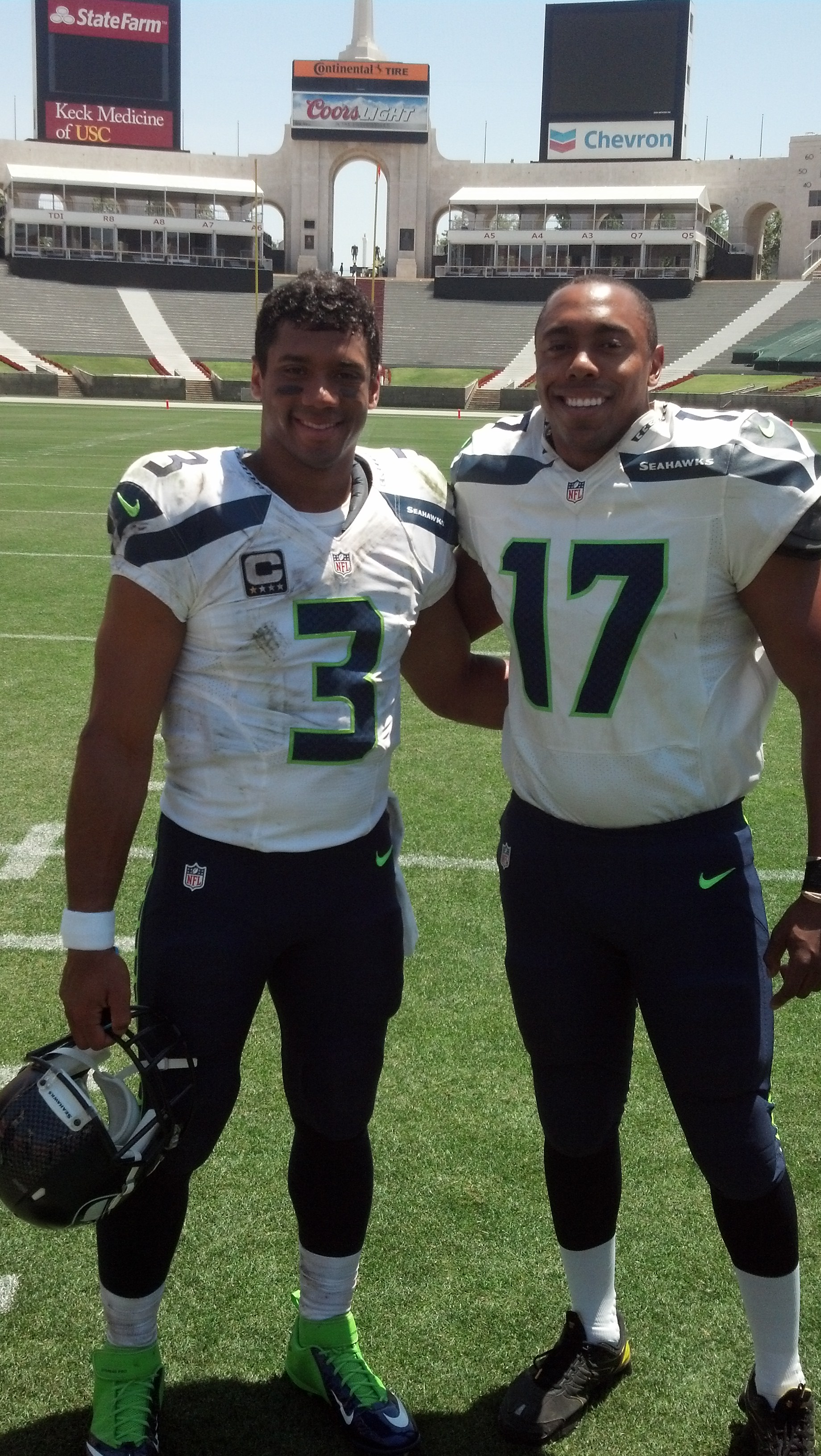 Russell Wilson & Brandon Rush