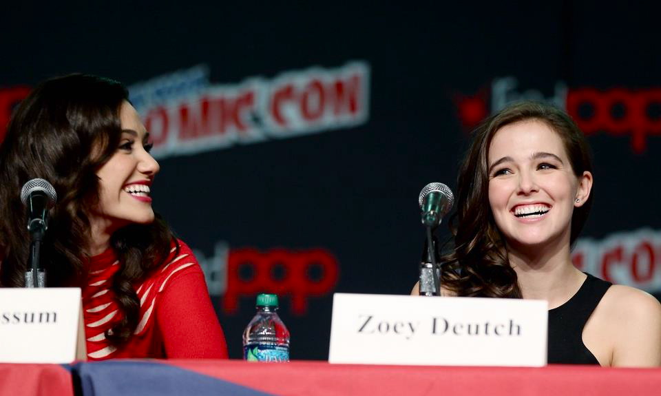 Emmy Rossum and Zoey Deutch