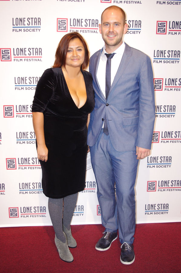 Liz Casanova and Bentley Brown at the Lone Star Film Festival