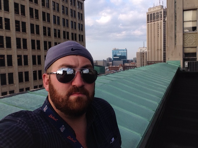 Roof of the Penobscot Building Detroit, MI 2014