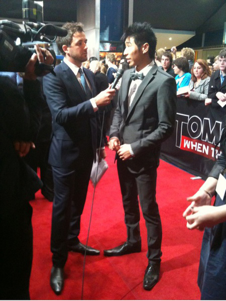 Chris Pang at the Tomorrow When The War Began world premiere (Sydney 2010)