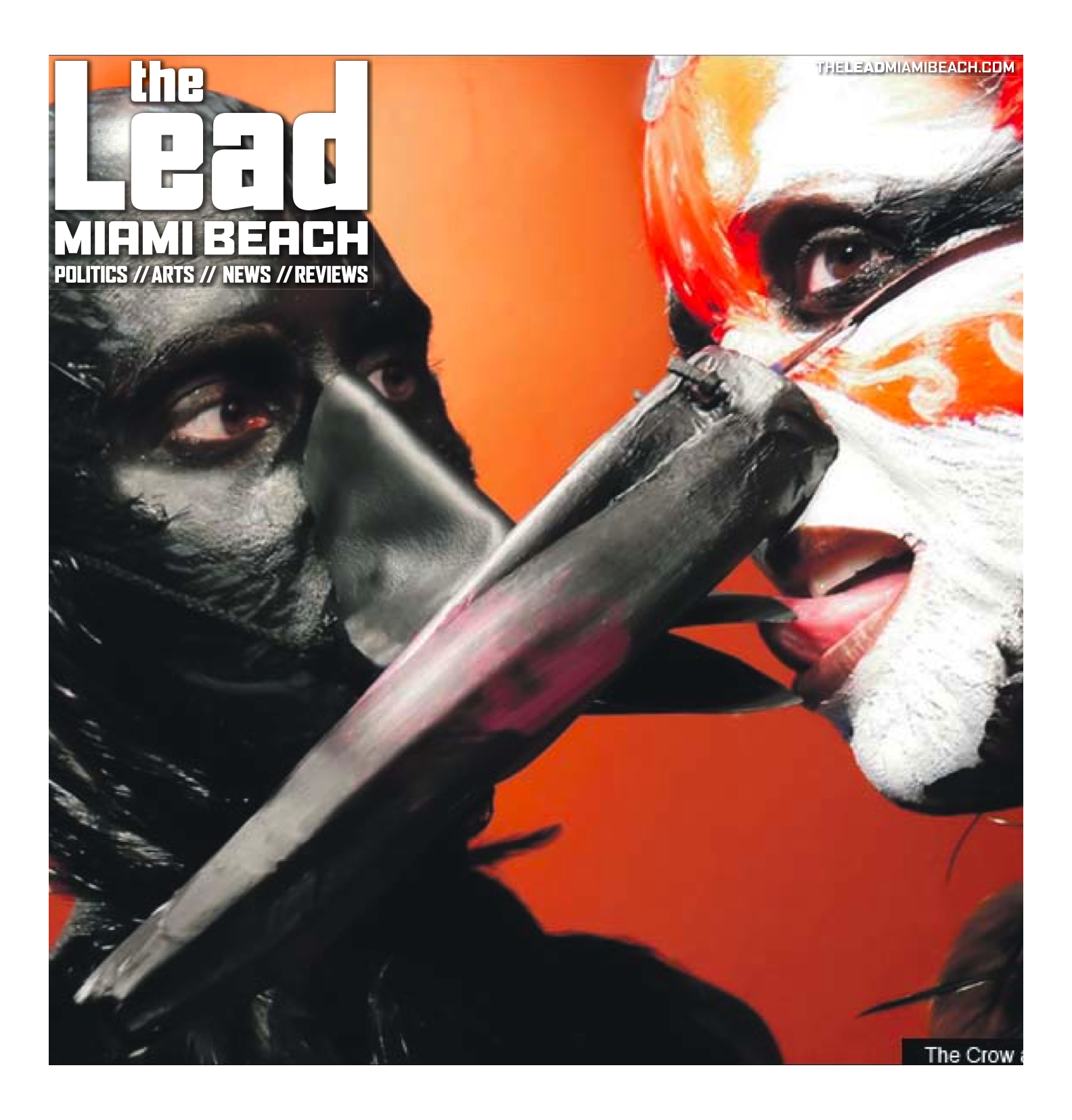 Cover Lead Magazine 2010. Bird on the Right is Milcho, Black Bird Joel Molina.