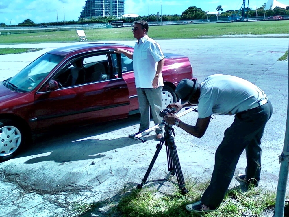 Kenny Austin filming Closure (2010)