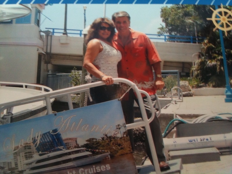 Karon Galindo and Alan Fritz on a Florida vacation after marrying (2010) and living in her Joplin, MO. home. After divorcing (2013), Alan returned to S. Florida to resume acting.