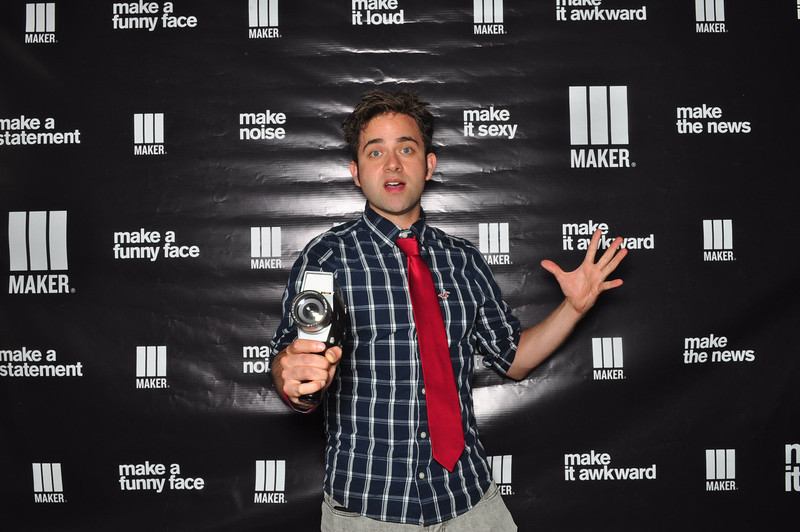 Michael Varrati at VidCon 2013, Anaheim, California. At the Maker Studios VIP after party