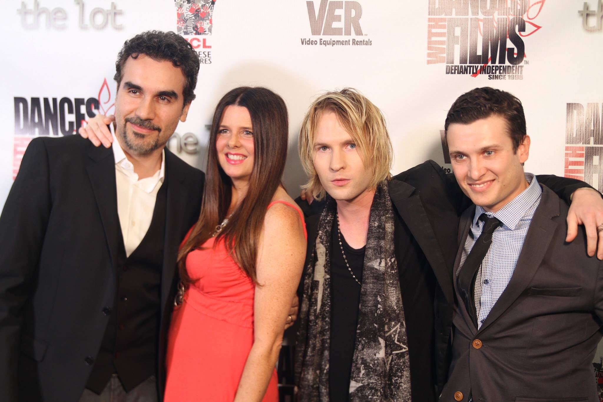 Mickey River, Kathleen Behun, Eduardo Roman and Max Hambleton at the screening of 21 DAYS