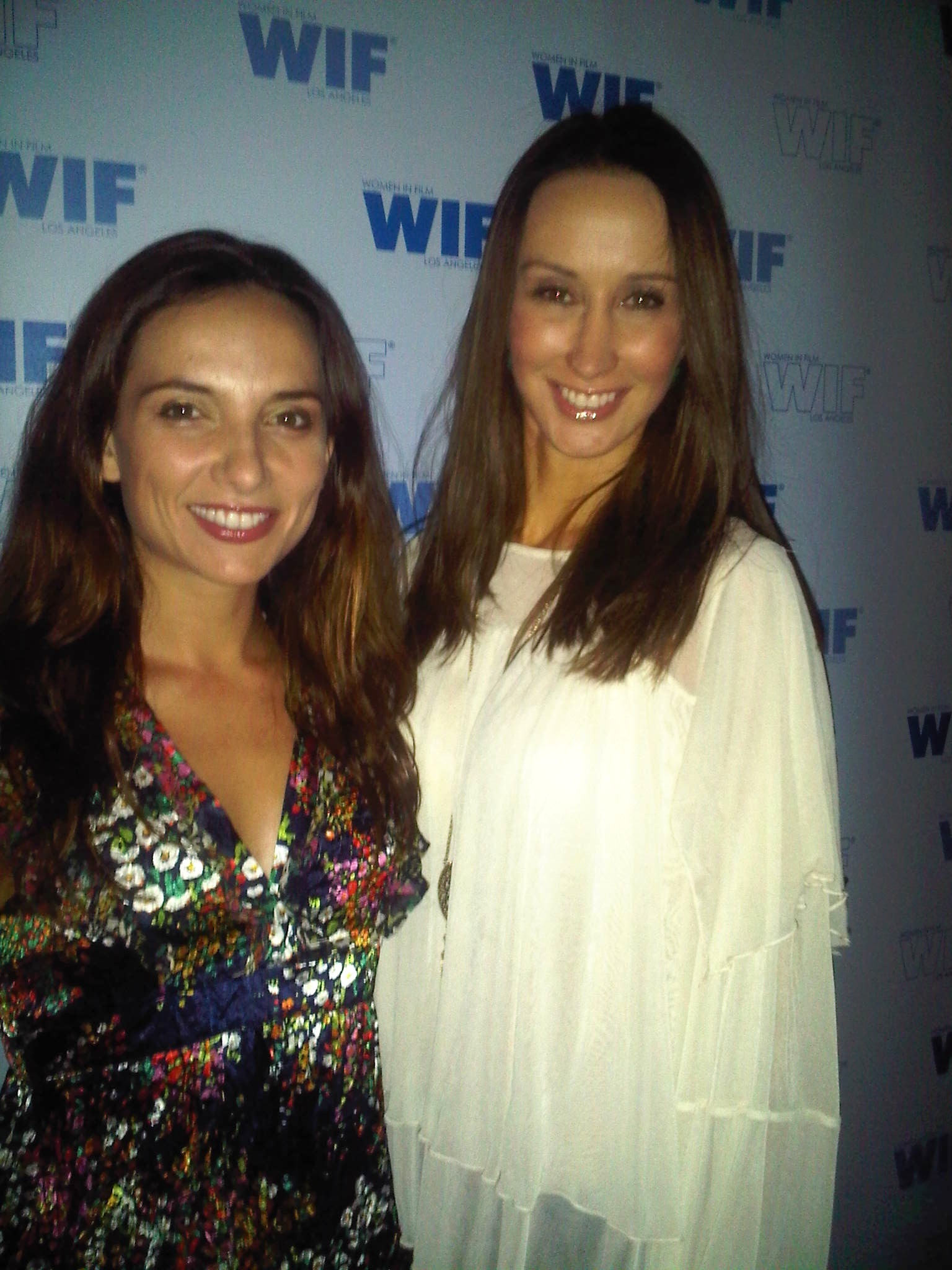Actresses Nadia Jordan and Leila Birch at Women In Film party - Capital Grille Los Angeles
