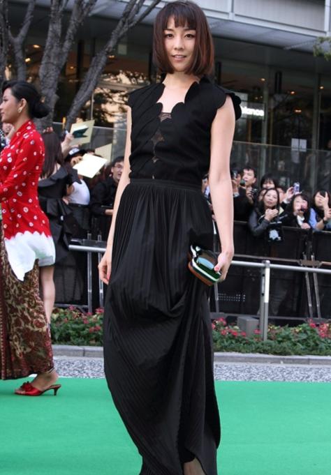 Ayumi Ito hit the green Carpet in TIFF 2012
