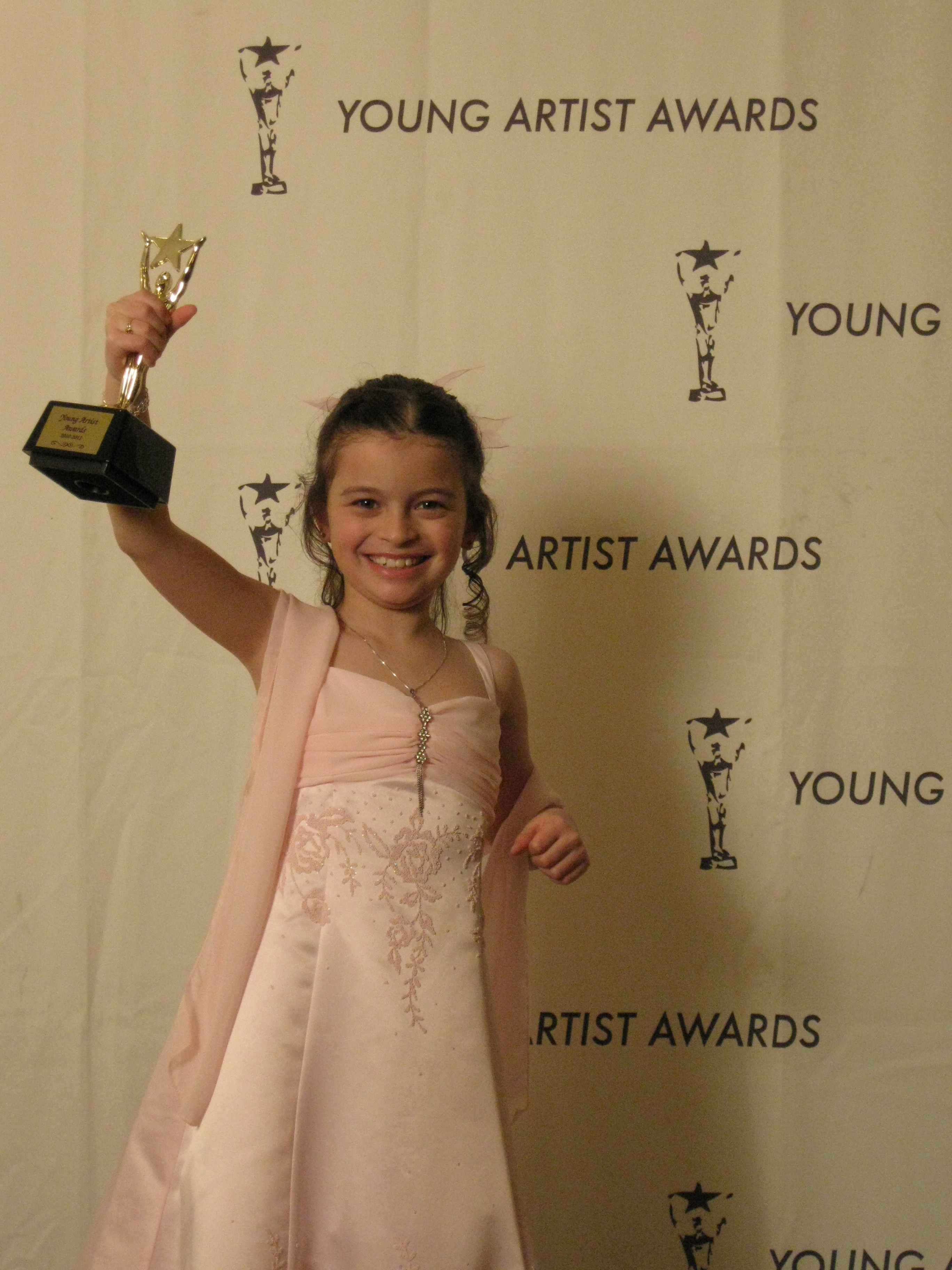 Dalila Bela Winner at the 32nd Young Artists Award (2011) in L.A. for 