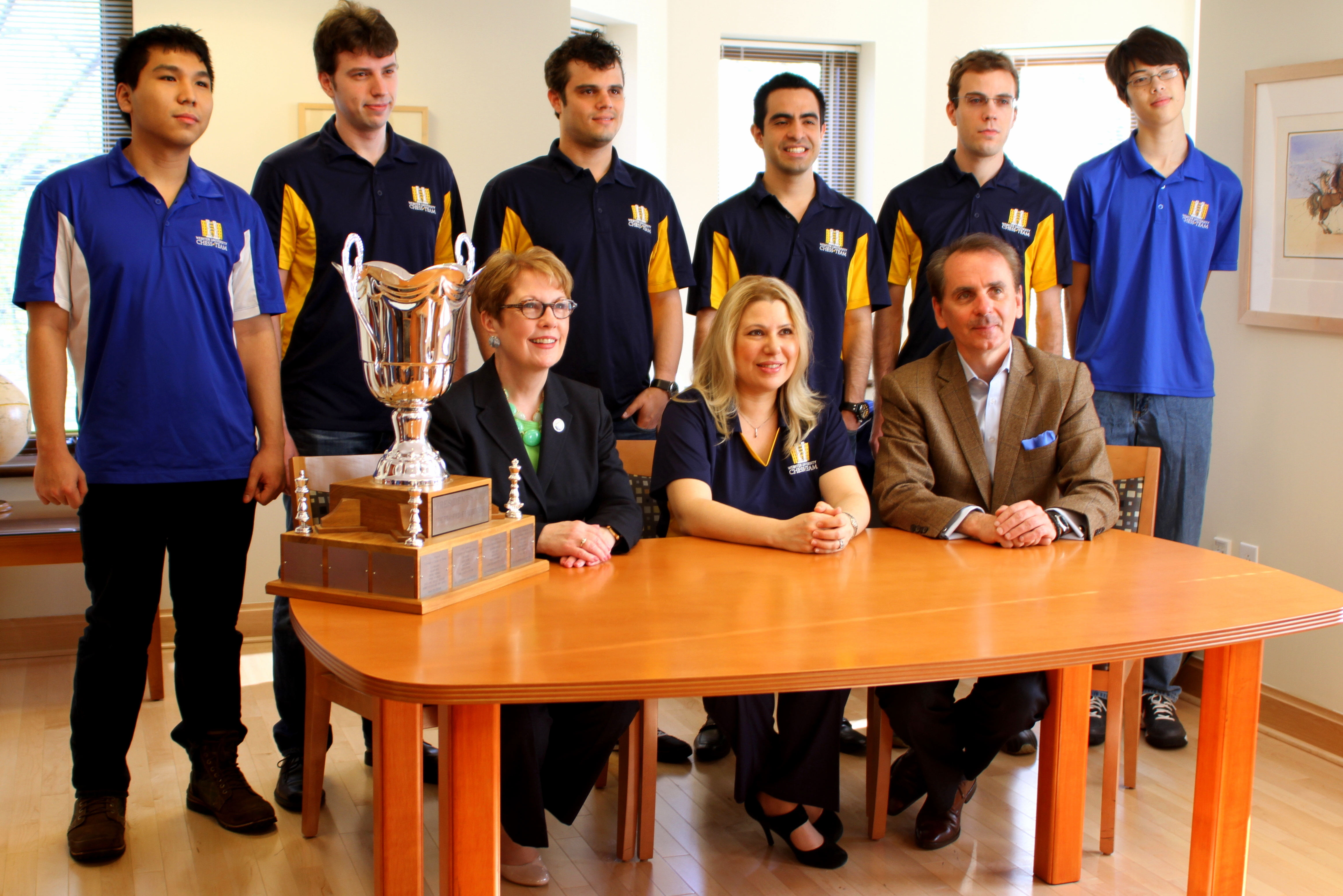Susan Polgar, College Chess Men's Division I Coach of the Year, reigning and 3 consecutive Final Four Champion Coach