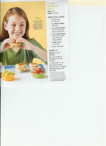 Rylie in the Fall Edition of Food & Family Magazine 2009