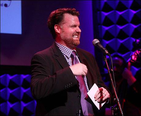 Host of Living For Today Benefit 2014 at Joe's Pub, NYC.