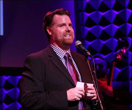 Host of Living For Today Benefit 2014 at Joe's Pub, NYC.