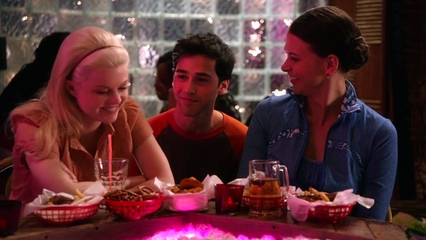 Still of Bailey Buntain (Ginny), Gabriel Notarangelo (Josh), and Sutton Foster (Michelle) in Bunheads