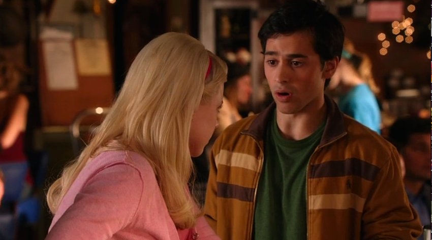 Bailey Buntain (Ginny) and Gabriel Notarangelo (Josh) in Bunheads