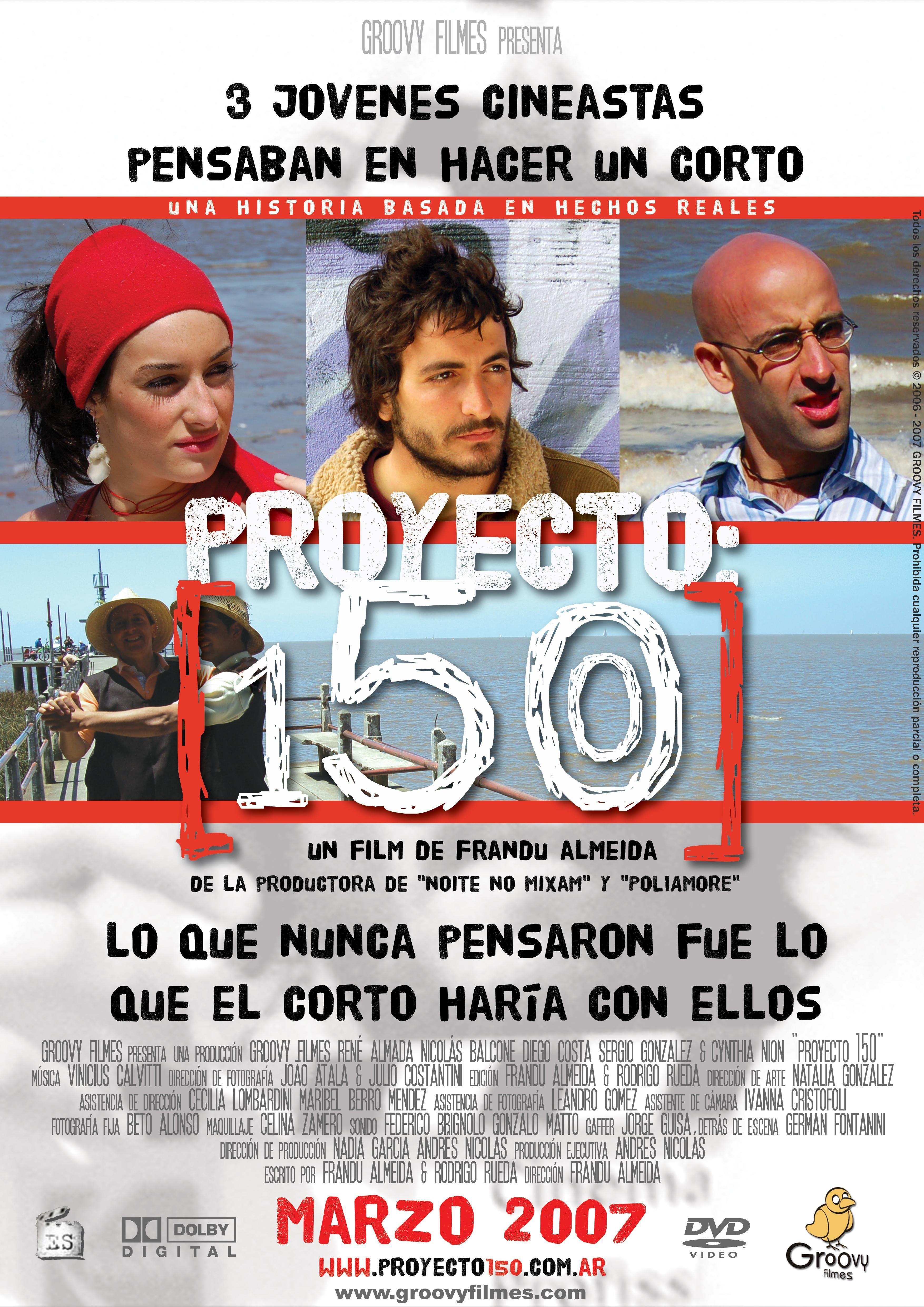 Official Spanish-Version Film Poster. Appearances Of Cast Members (From Left To Right And Top To Bottom): Cynthia Nion, Nicolas Balcone, Sergio Gonzales, Rene Almada And Diego Acosta.