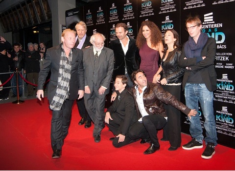 Actor Christian Traeumer Yvonne Maria Schaefer, Dieter Hallervorden, Ben Becker, Reiner Schoene, Daniela Ziegler, Landuris, Sebastian Fitzek, DAS KIND Premiere in Berlin