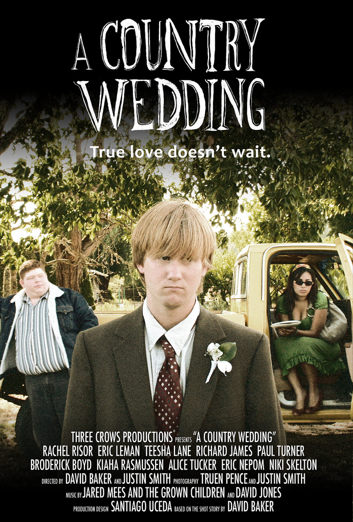 Poster for the short film A Country Wedding