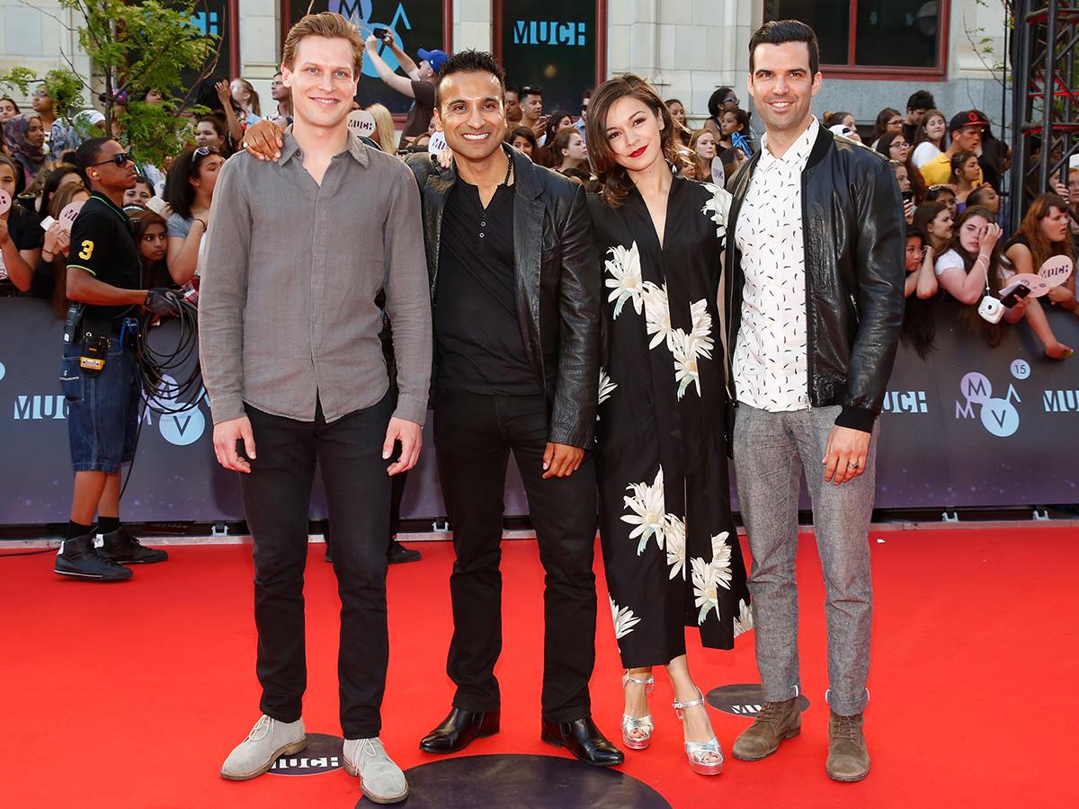 Cast of Saving Hope arrive at the Much Music Video Awards 2015