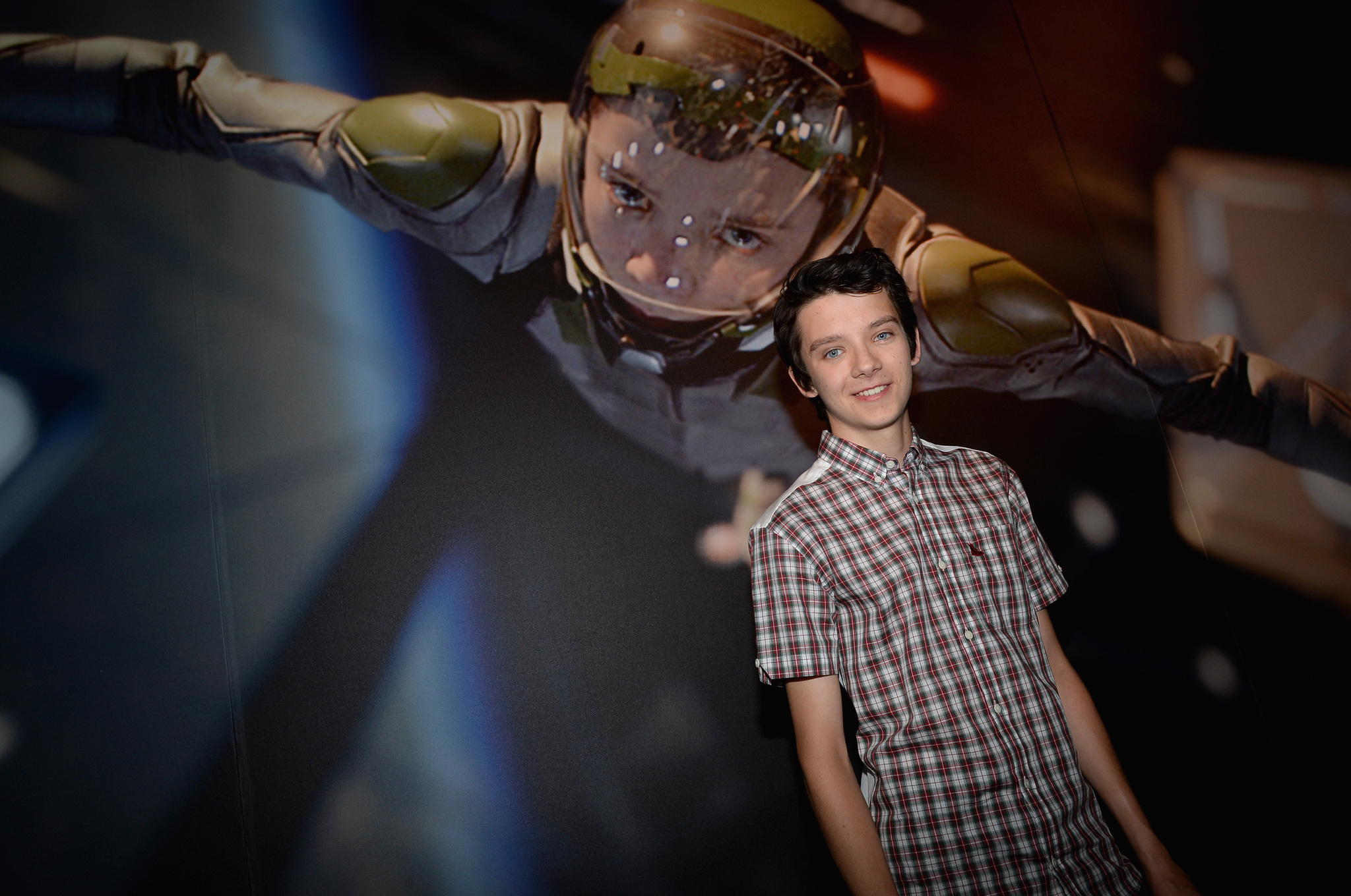 Asa Butterfield at event of Enderio zaidimas (2013)