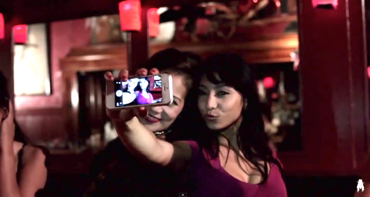 Reena Tolentino playing the role of Chelsea Selfie in the film BLACKHAT.