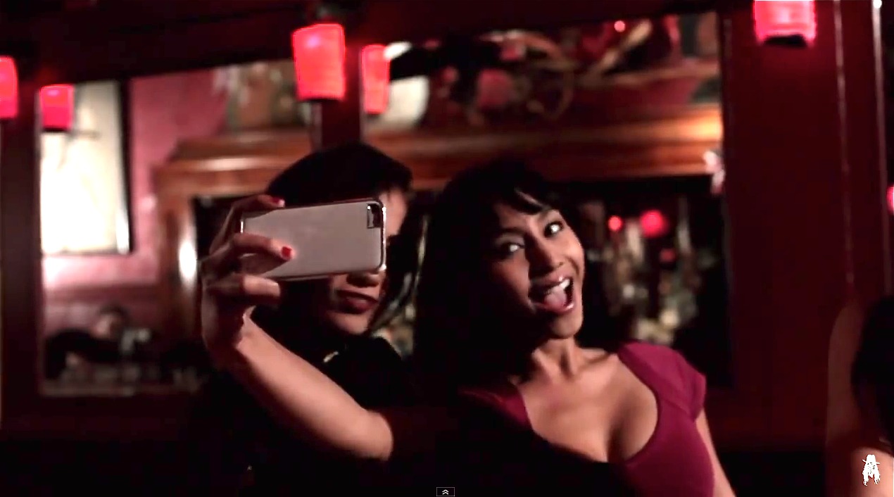 Reena playing Chelsea Selfie in the film BLAKHAT.