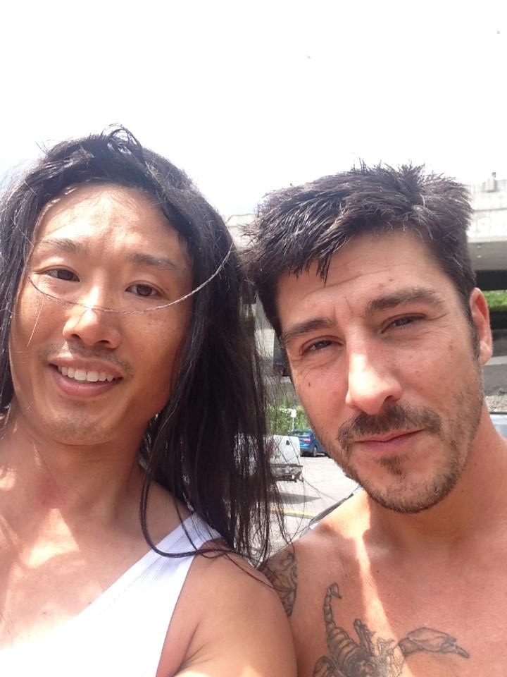 Holden Wong and David Belle Brick Mansions 2014