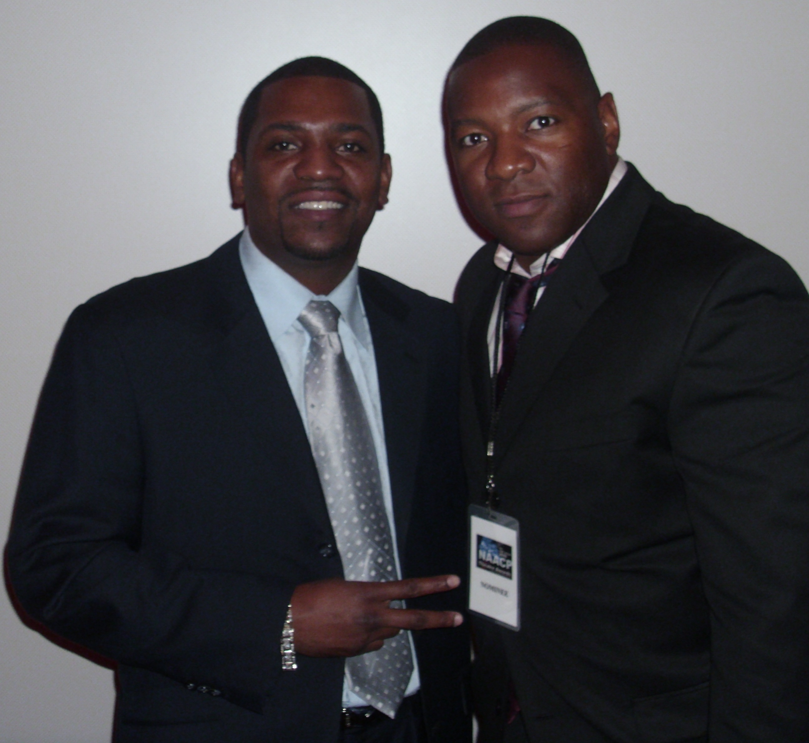 Mekhi Phifer and Durant Fowler @ 2010 NAACP Theatre Awards!