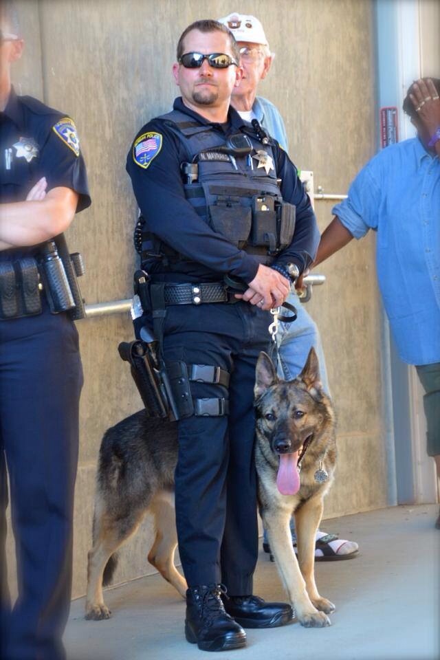 Real life Police Officer with SWAT and K9 experience