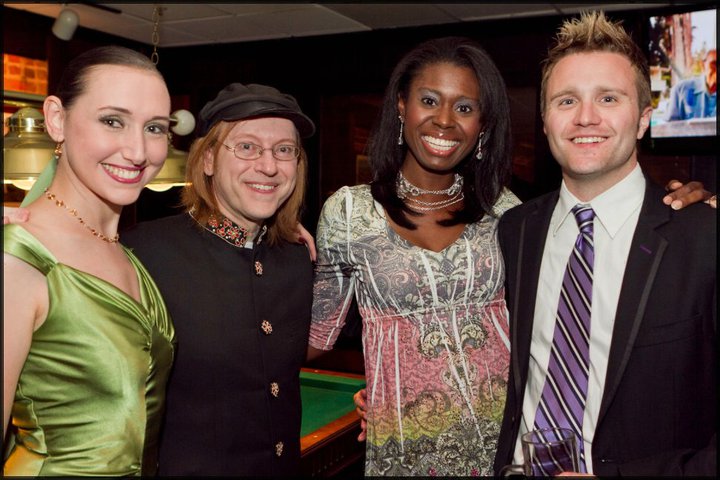 Shon Wilson and friends at the 2010 MTA Awards after party