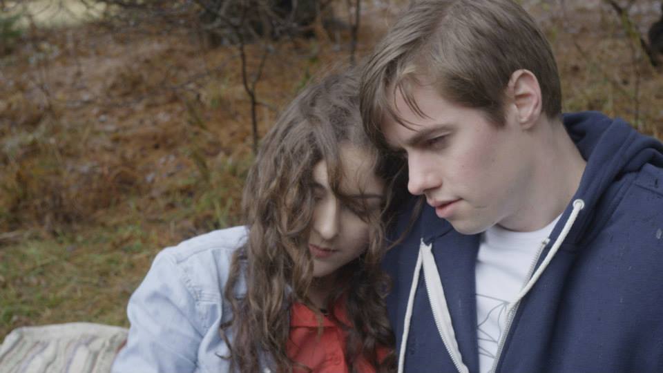 A still of Emily Stranges and co-star Austin Duffy in 