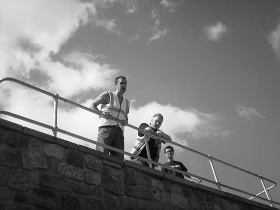 Still of Nathan Head and Rory Gallagher in The Book and the Cover (2009)