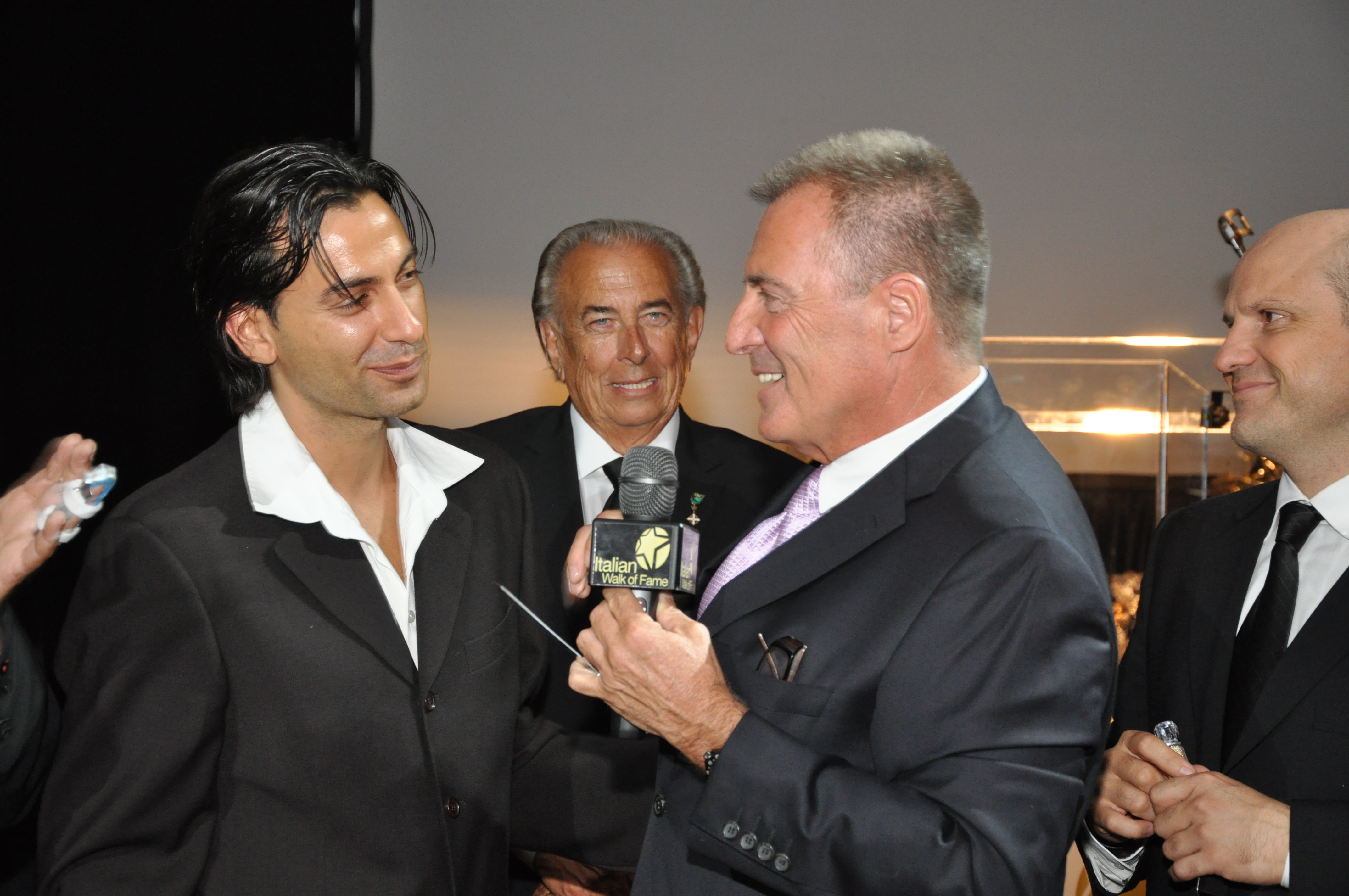 Walk Of Fame with Armand Assante, Frank Mancuso and Enrico Colantoni