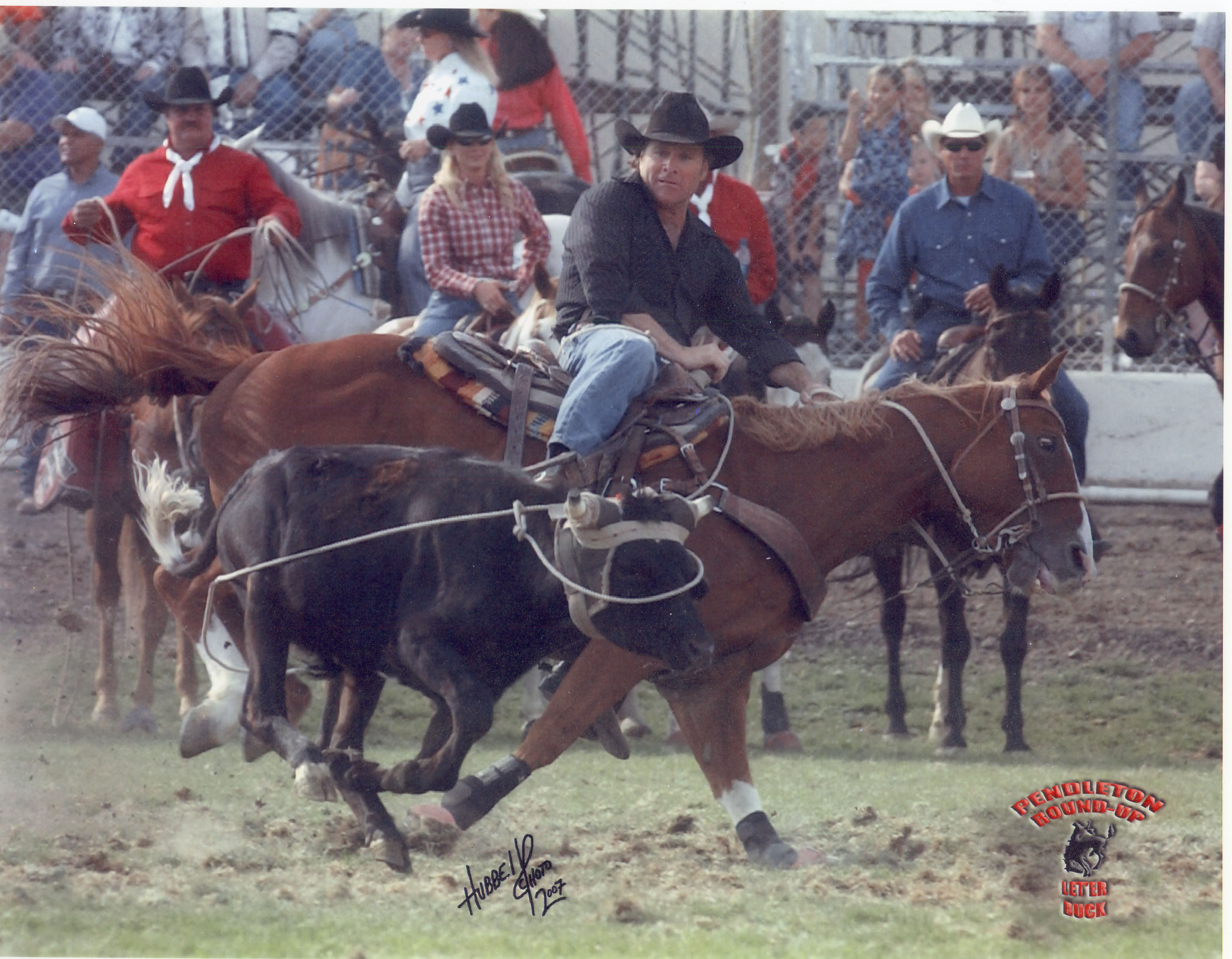 Competing at Pendleton Round-Up Rodeo